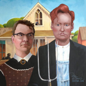 Dave OConnell, American Gothic CoCo, Illustration