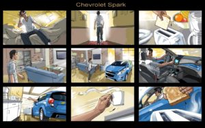 Dave OConnell, Chevrolet, Storyboard, car