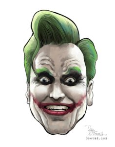 Dave OConnell, Joker, Conan art gallery, Illustration