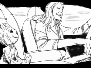 Dave OConnell, Ford Ecosport Guardians Of The Galaxy, Storyboard,