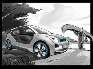 Dave OConnell, Hybrid BMW, Storyboard