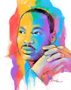 Dave OConnell, Martin Luther King JR, Illustration