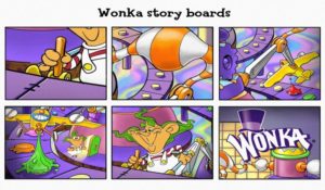 Storyboard, Cartoon