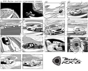 Dave OConnell, Mazda, Storyboard