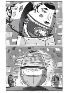 Dave OConnell, Nesting dolls, Storyboard, Black & White