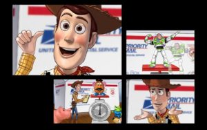 Dave OConnell, US Postal, Toy story, Storyboard, animatic