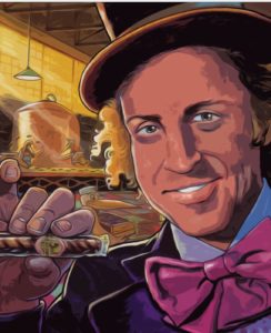 Dave OConnell, Willy Wonka, Illustration